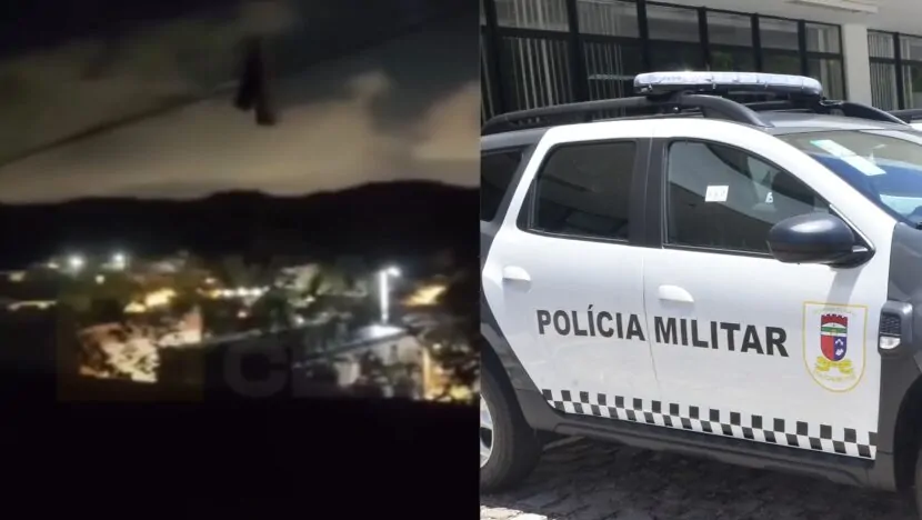 PM troca tiros com criminosos no bairro Mãe Luiza, em Natal; viatura é atingida por disparos