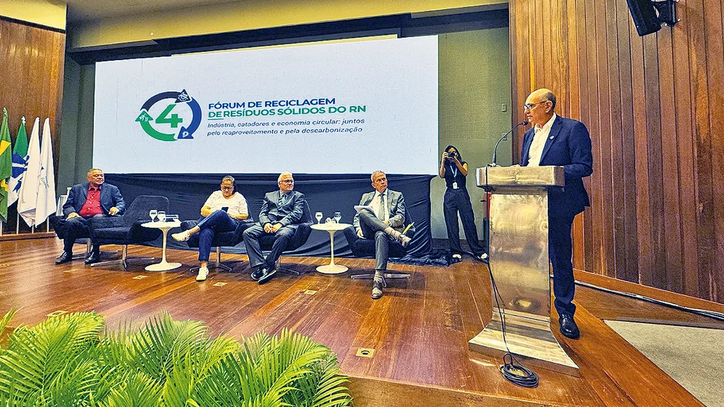 Roberto Serquiz destaca setor de reciclagem como vetor de sustentabilidade para o RN