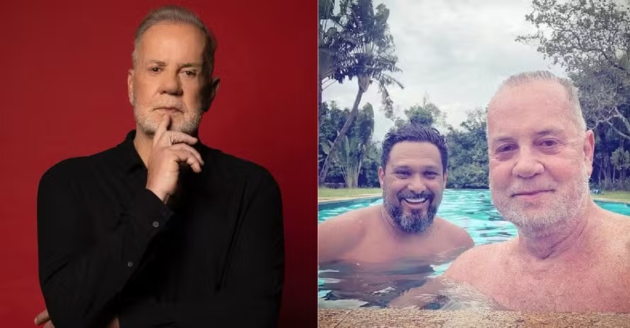 Marido de Luiz Fernando Guimarães fala da internação do ator por abuso de álcool: 'A fase mais difícil'