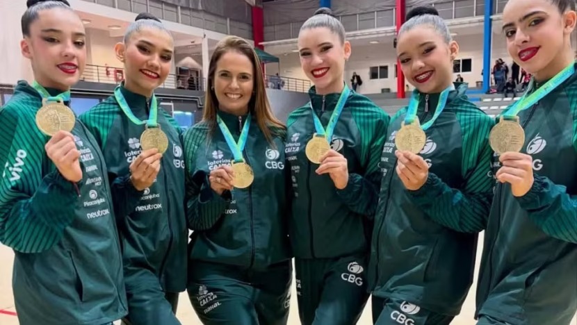 Potiguares conquistam ouro no Campeonato Sul-Americano de ginástica rítmica