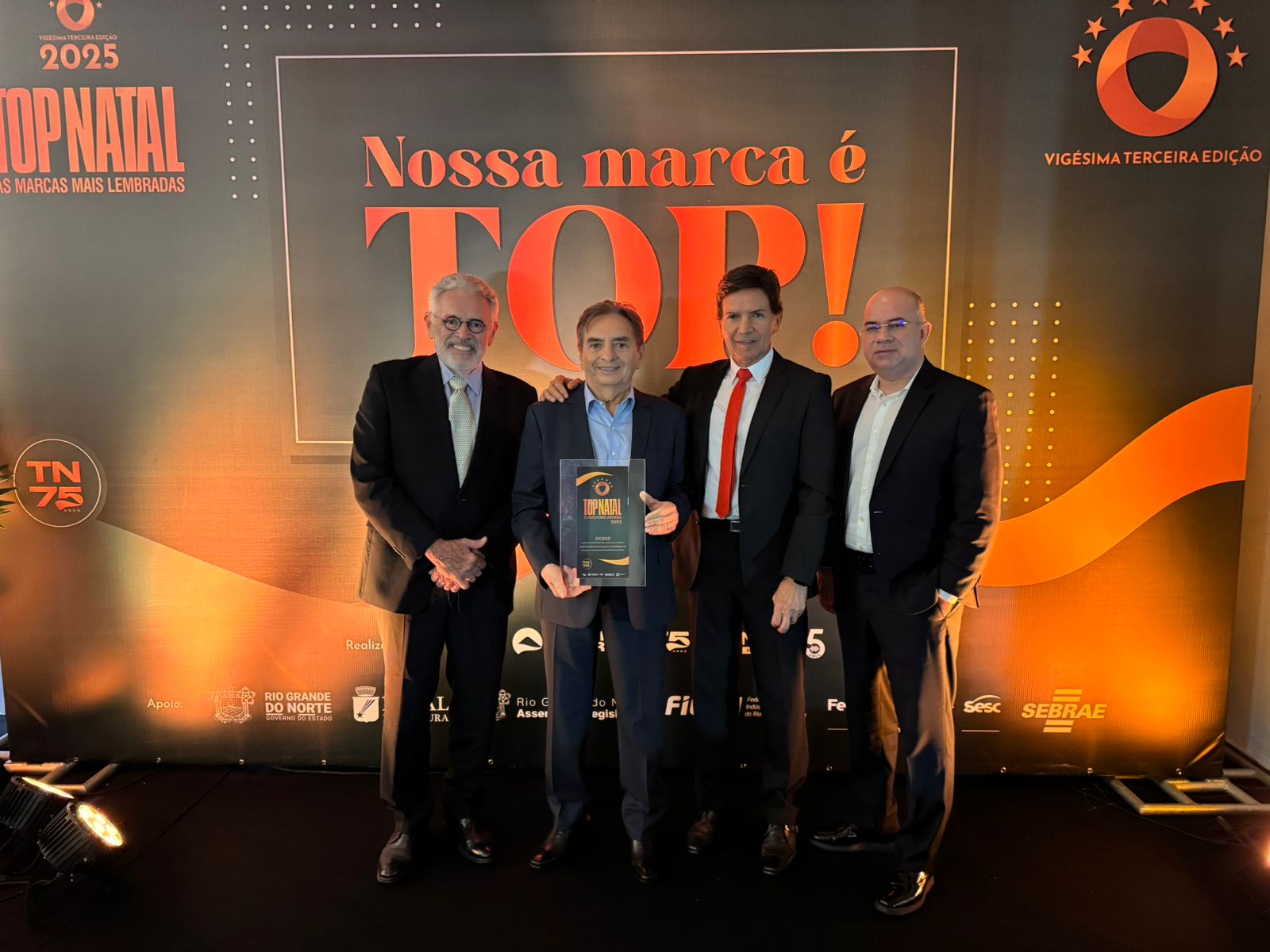 Sicredi RN é a marca mais lembrada no Top Natal 2025