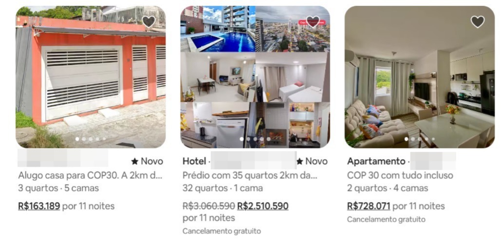 Brasil ‘vendeu terrenos na lua’, prometendo hotel até de US$200 na Cop30