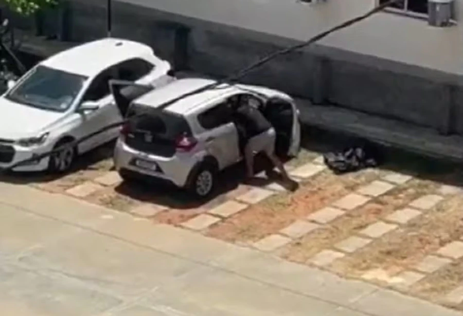 Homem é preso após agredir companheira grávida em condomínio de Natal