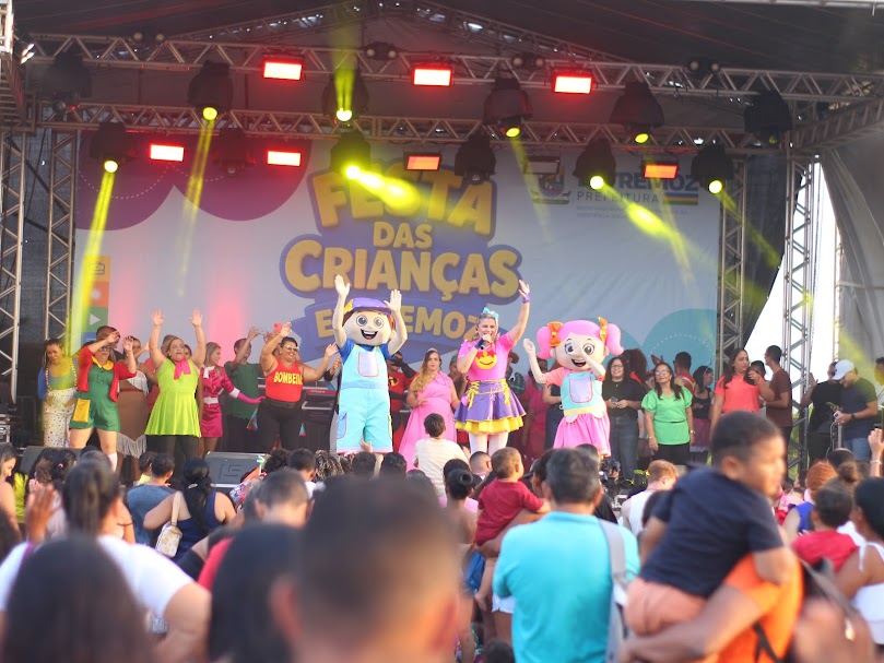 Festa do Dia das Crianças da Prefeitura de Extremoz foi sucesso de público com programação lúdica