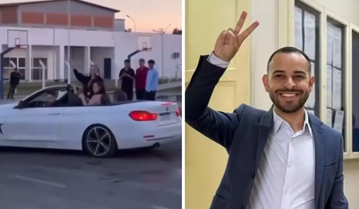 ‘Vergonha’: vice-prefeito é flagrado com várias mulheres em carro de luxo