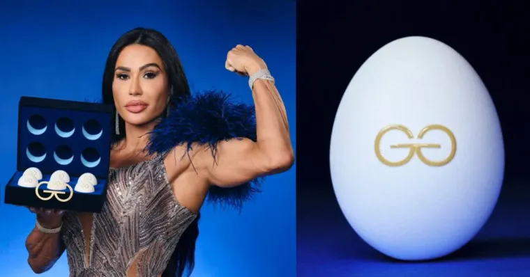 Gracyanne Barbosa lança marca de ovos premium: 'Gracyovos'