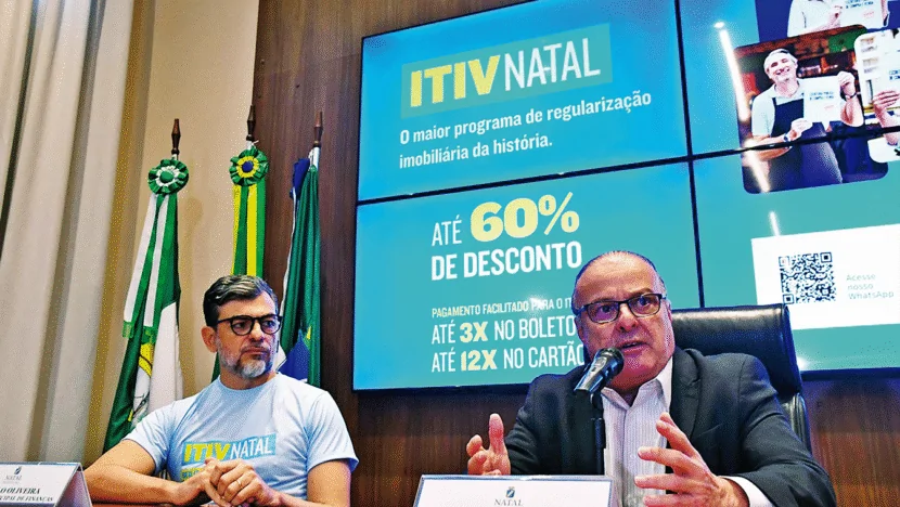 Campanha de redução do ITIV leva a recorde de regularizações em Natal