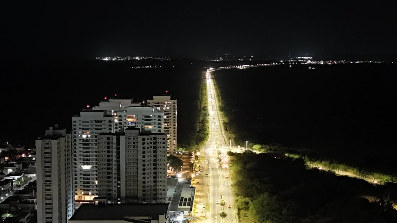 Rota do Sol recebe nova iluminação e Natal avança na modernização do parque de iluminação pública