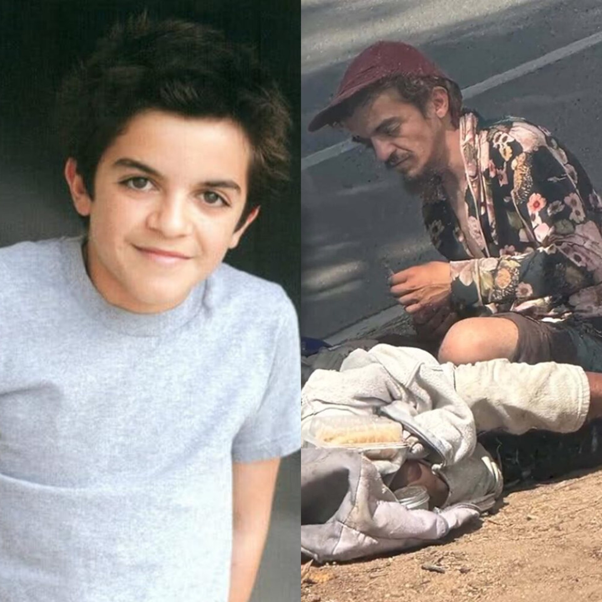 Vítima das drogas, Tyler Chase, ex-astro da Nickelodeon, vive nas ruas da Califórnia