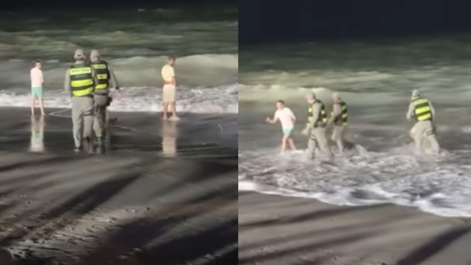 PM intervém após público urinar na praia durante shows em Ponta Negra