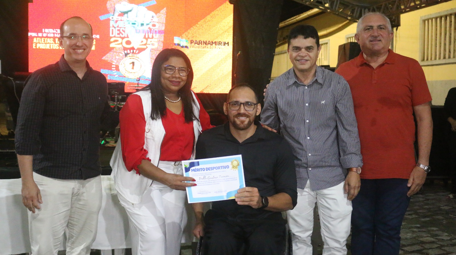 Prefeitura de Parnamirim realiza entrega da Comenda do Mérito Desportivo a atletas, colaboradores e amantes do esporte da cidade