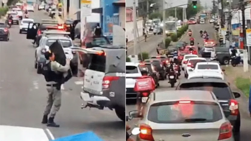 Assalto a loja termina em perseguição, tiroteio e morte de suspeito na Zona Norte de Natal