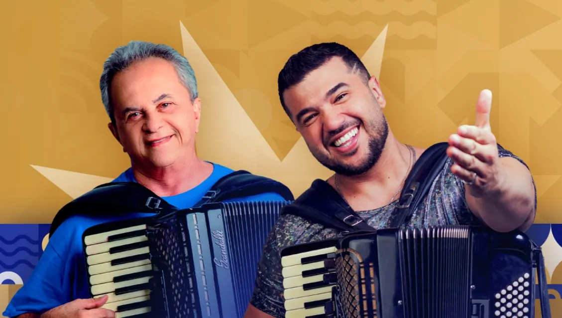 Shows gratuitos de Flávio José e Gianinni Alencar abrem o Brilha Natal nesta sexta