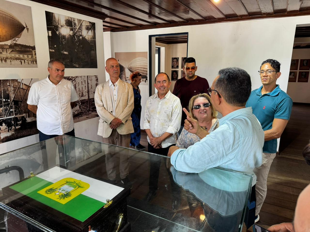 Macaíba recebe sobrinho-bisneto de Augusto Severo em visita ao Solar Ferreiro Torto