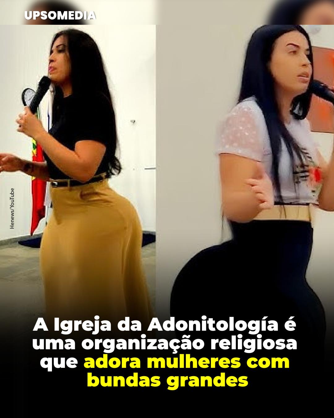 Oh, glória: Igreja viraliza por culto e adoração a mulheres com bundas grande