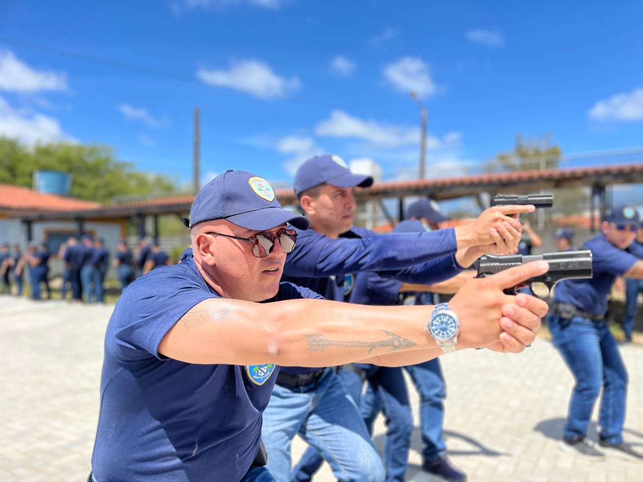 Curso de formação dos futuros guardas municipais de Macaíba avança com aulas práticas e teóricas