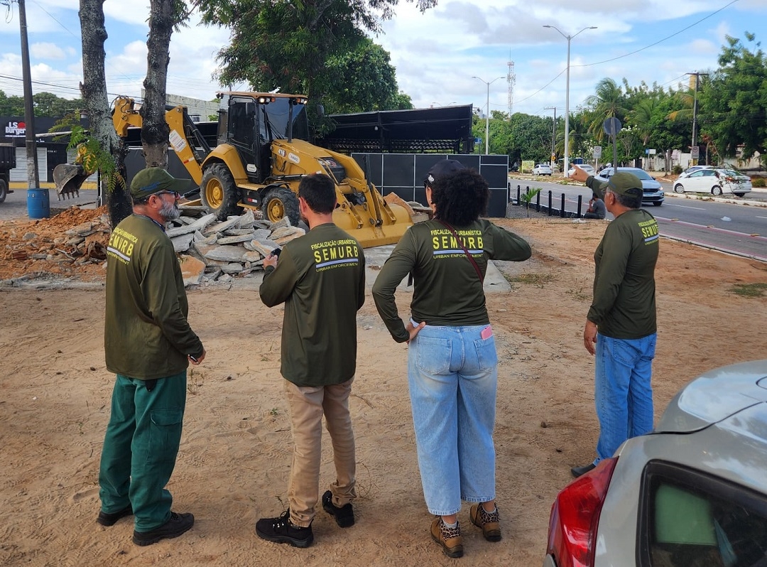 Prefeitura realiza ações para reorganizar os espaços públicos de Natal
