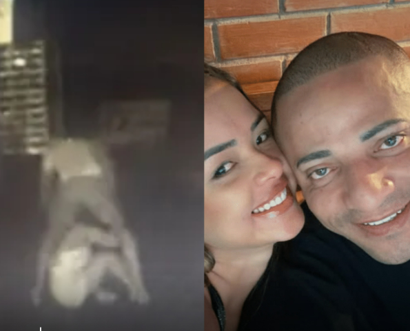 Dissimulado, suspeito de jogar namorada do 10º andar chorou em caixão