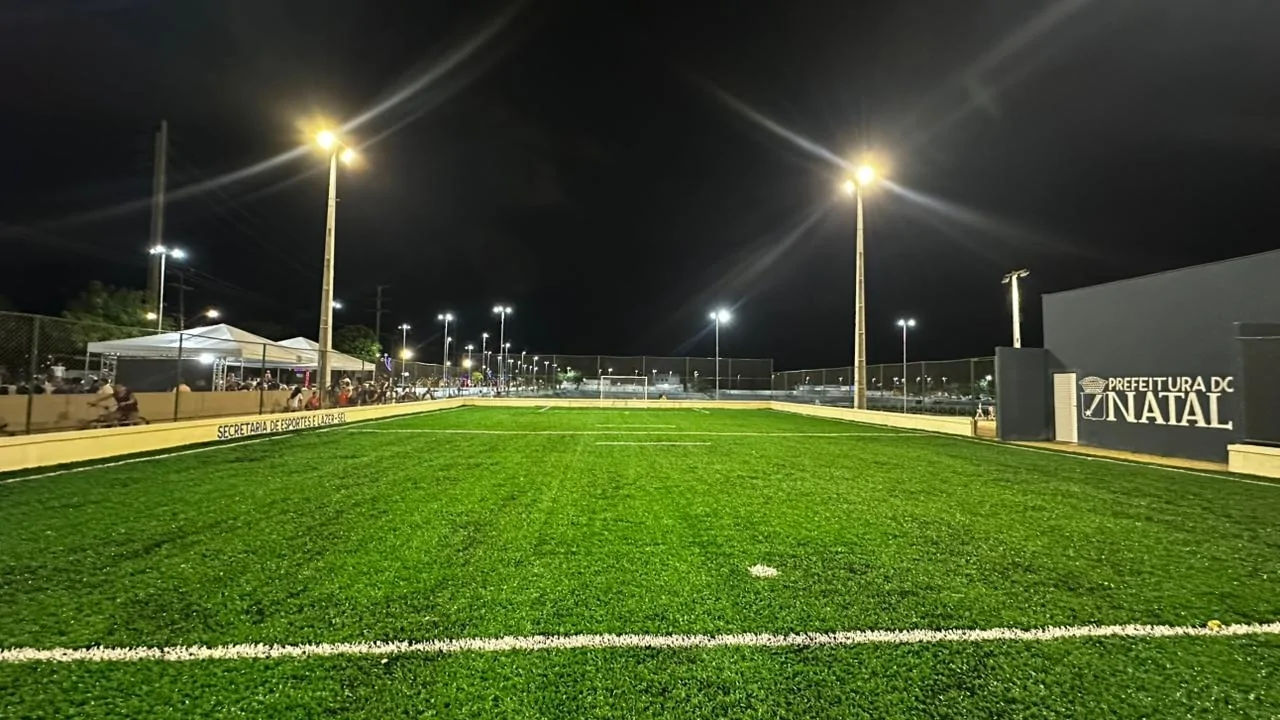 Natal inaugura Arena Santarém, primeira arena pública de futebol society da Zona Norte