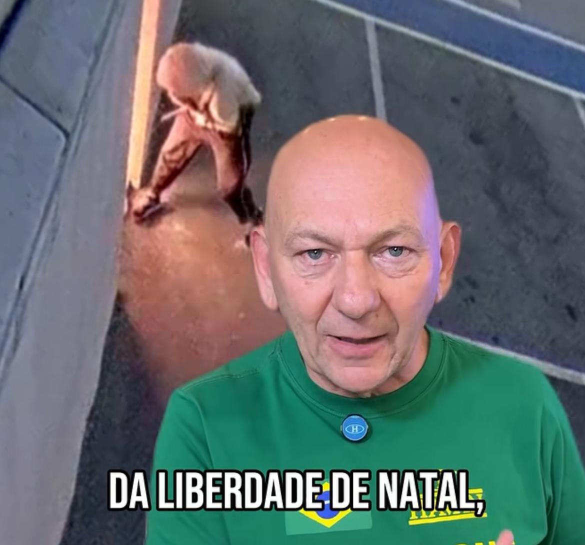 Homem tenta incendiar Estátua da Liberdade da Havan em Natal (RN)