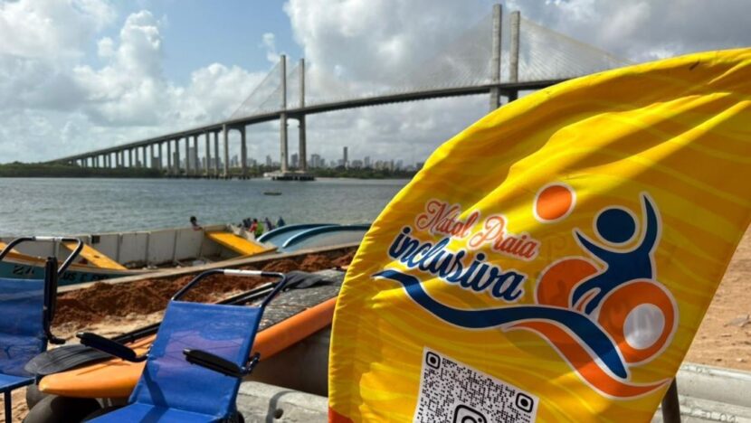 Projeto Natal Praia Inclusiva realiza edição na Redinha com atendimento a pessoas com deficiência
