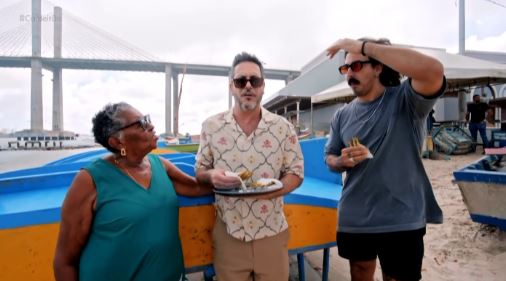 Caldeirão com Mion apresenta ginga com tapioca em gravação na Redinha, em Natal