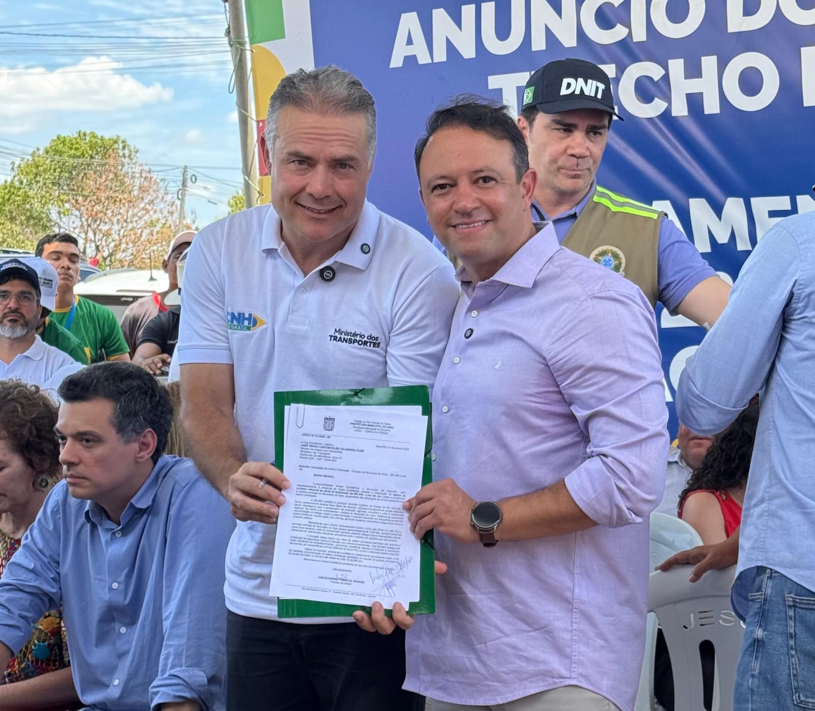 Prefeito Lula Soares solicita ampliação da duplicação da BR-304 para contemplar área urbana de Assú