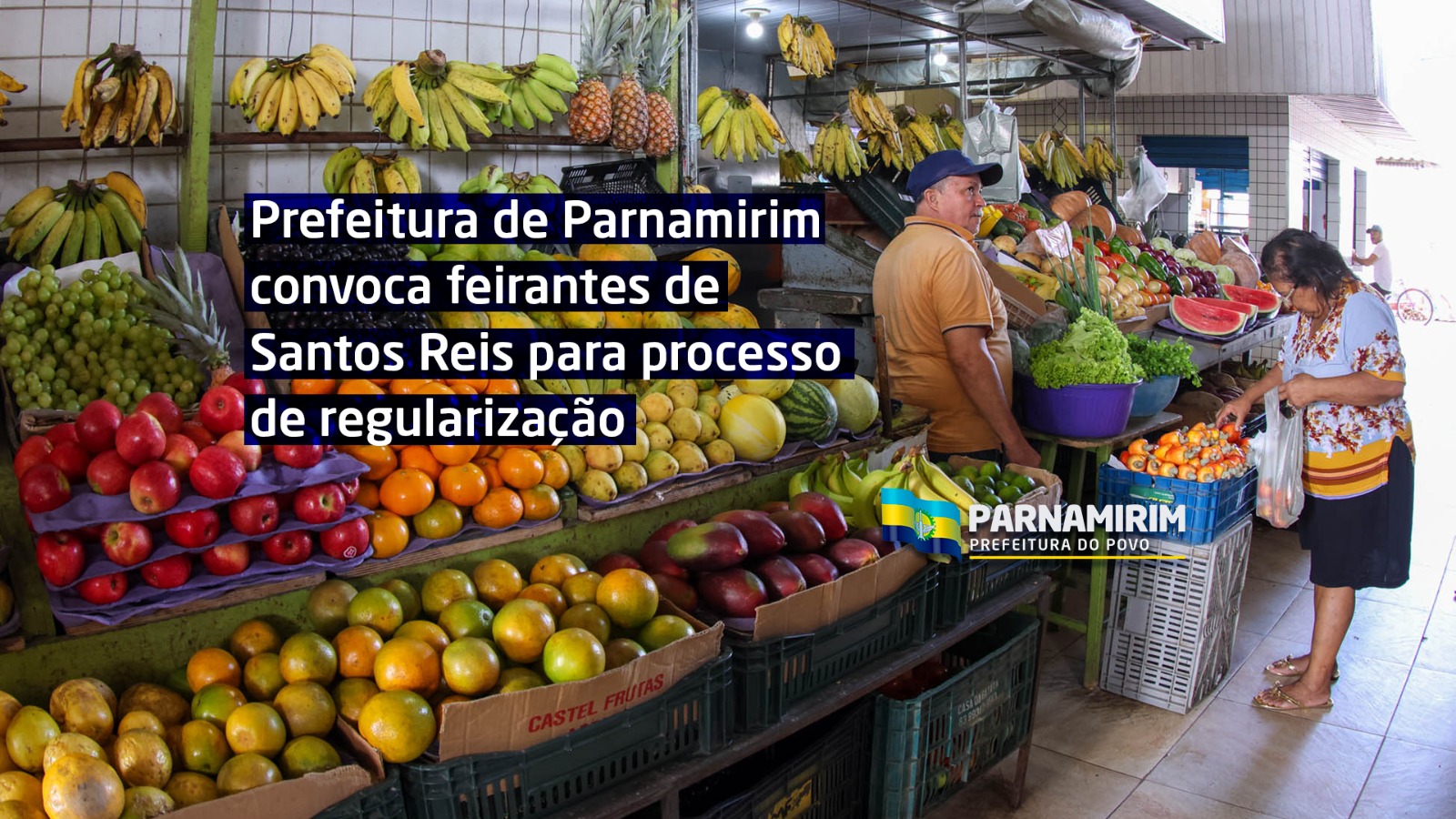 Prefeitura de Parnamirim convoca feirantes de Santos Reis para processo de regularização