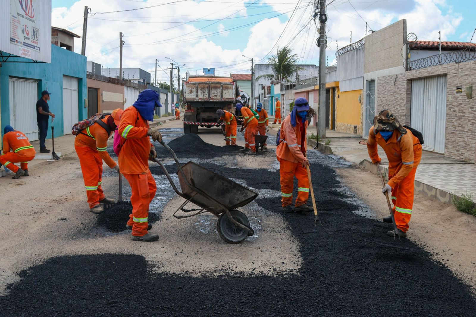 Gestão Nilda inicia 2026 com obras e amplia recuperação da malha viária
