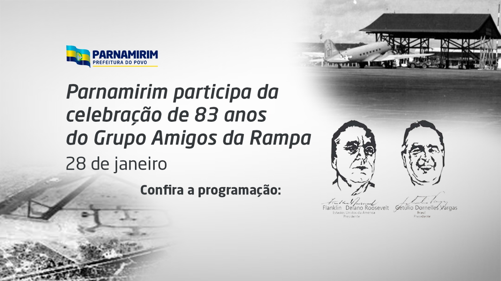 Parnamirim participa de celebração de 83 anos do grupo Amigos da Rampa nesta quarta, 28