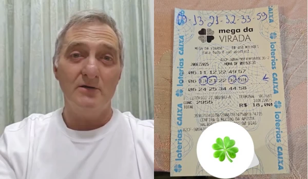 Mega da Virada: Prêmio de irmão de Bolsonaro é retirado por outro
