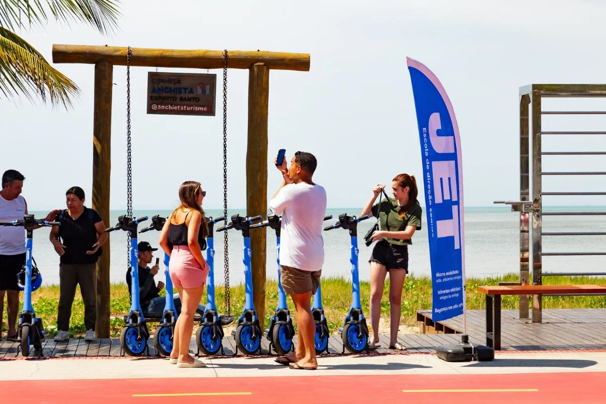 Natal registrou 340 mil viagens de patinetes elétricos em 2025