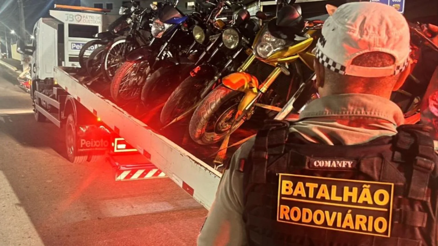 CPRE remove mais de 600 motos barulhentas em 2025 no RN