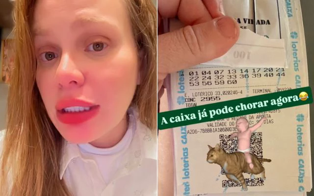 Ex-BBB processada pela Caixa ganha na quina da Mega da Virada e leva mais de R$ 65 mil