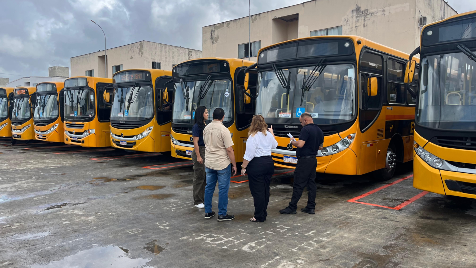 Natal inicia fiscalização dos ônibus do transporte escolar para o ano letivo