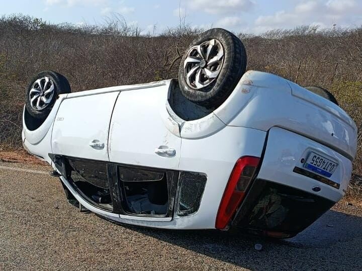 Tragédia na RN-404: jovem morre após capotamento em Areia Branca