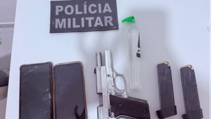 Polícia detém suspeito armado durante Réveillon em praia de Canguaretama
