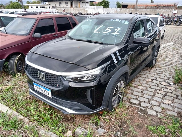 Leilão do Detran/RN oferta Fiat Fastback, Ford Ranger e motocicletas