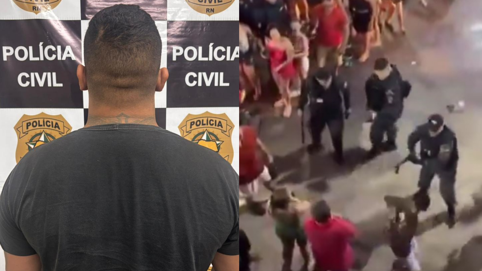 Segurança que agrediu jovem surdo no Carnaval de Apodi é preso por receptação e porte ilegal de arma