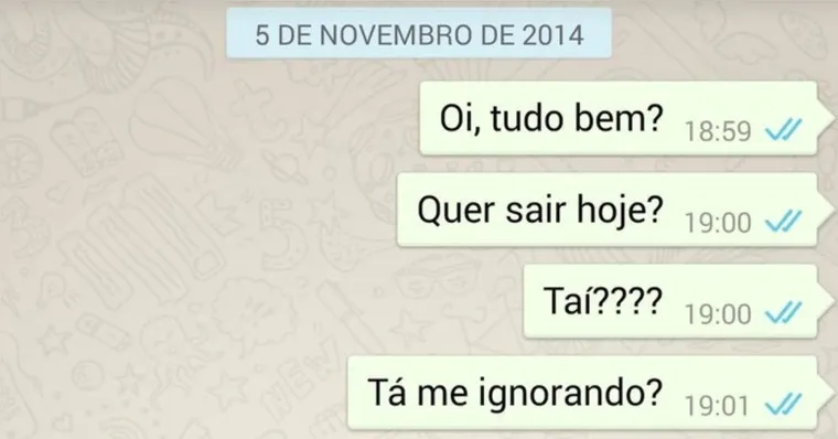 Entenda o que acontece com o cérebro quando nos ignoram no WhatsApp