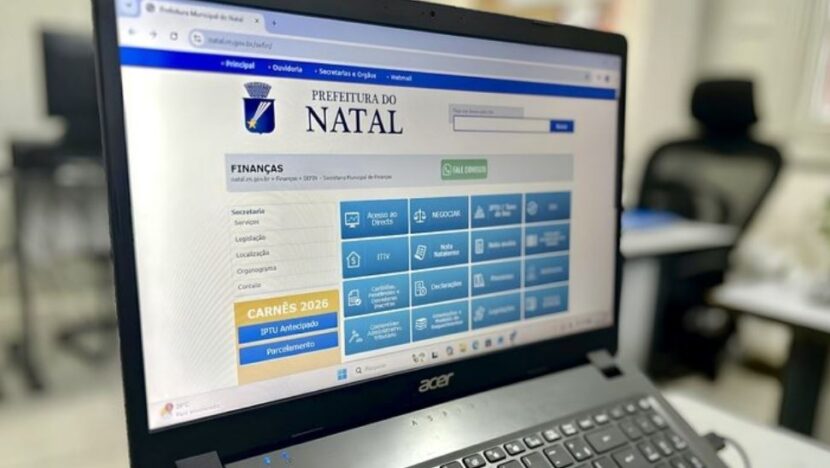 IPTU 2026: Primeira parcela nas zonas Sul e Leste de Natal vence em 20 de fevereiro