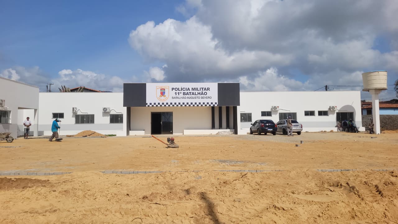 Nova sede de 11º Batalhão de Polícia Militar será inaugurada no próximo sábado em Macaíba