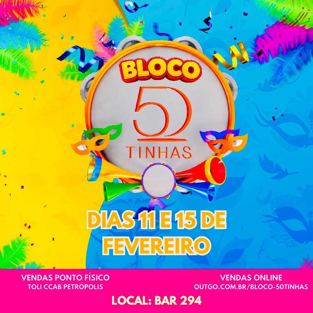 O Bloco 50tinhas estreia no Carnaval de Natal com dois dias de muita alegria