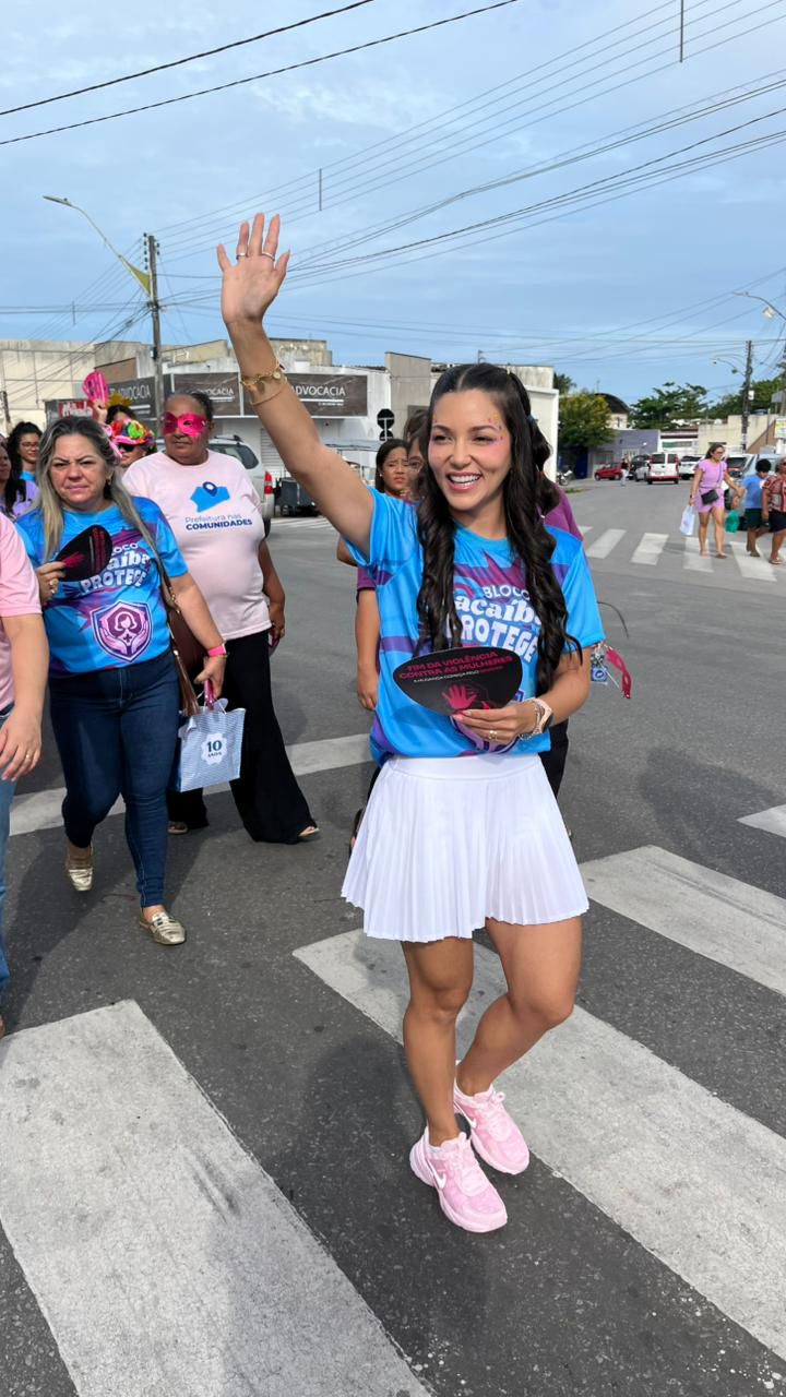 Prefeitura de Macaíba realiza Bloco “Macaíba Protege” com grande mobilização em defesa das mulheres