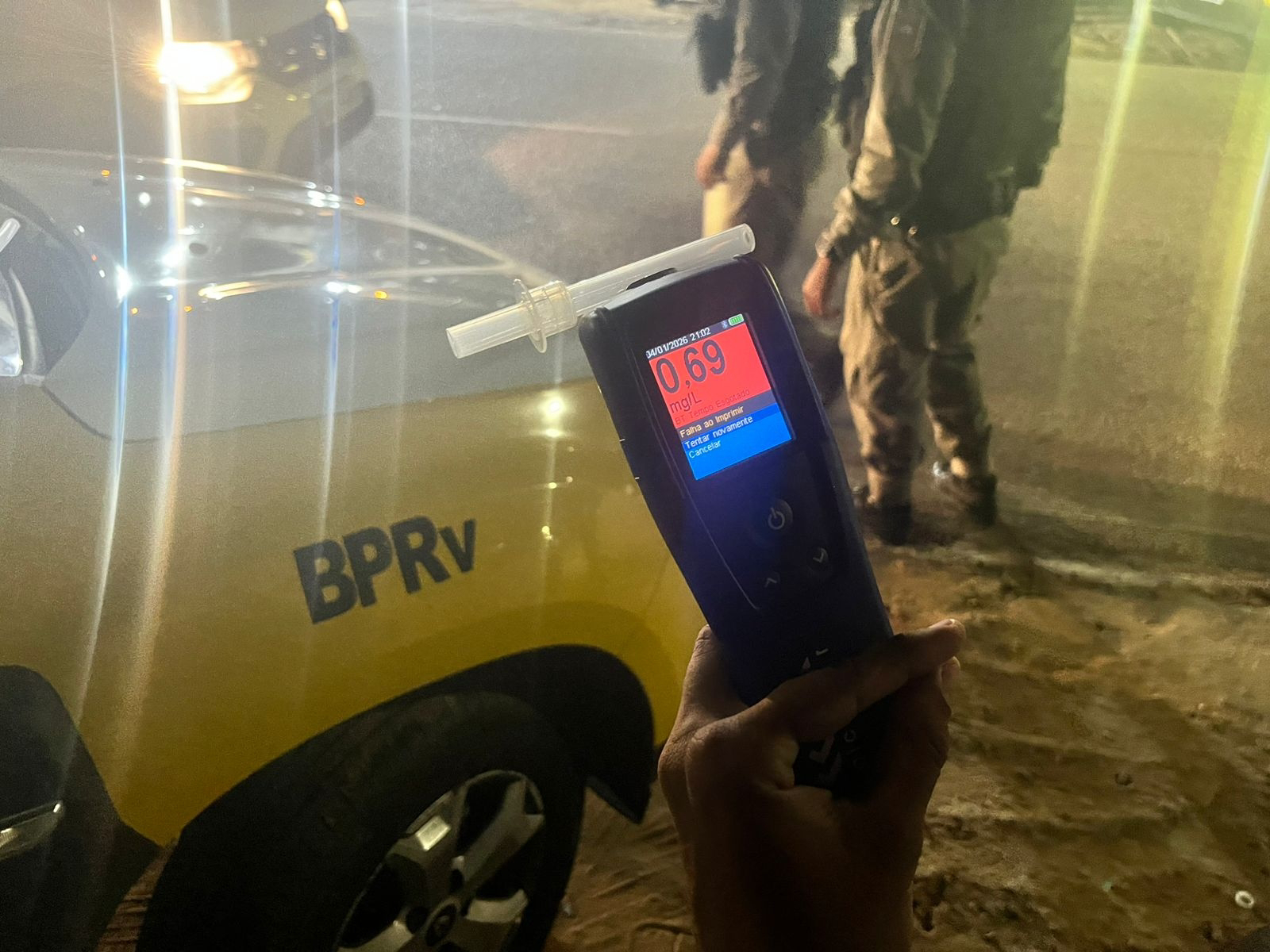 Operação Zero Álcool registra 66 prisões por embriaguez ao volante em janeiro no RN