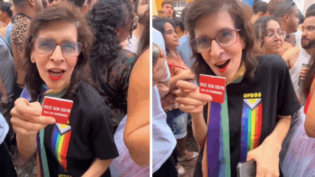 Vídeo de reitora da UFRGS, sobre camisinha, viraliza nas redes