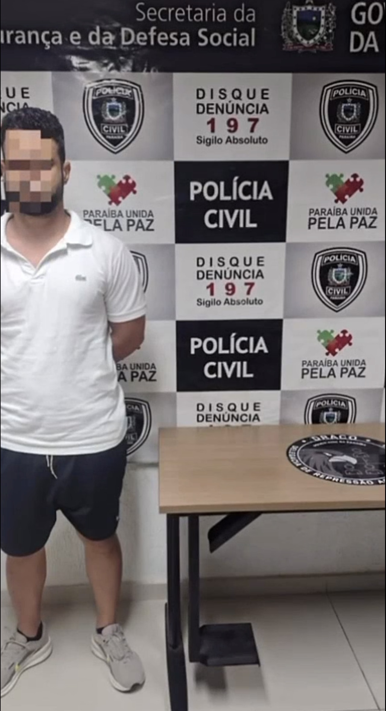 Ex-policial penal do RN é preso na Paraíba apontado como maior criador de lojas virtuais para venda de drogas