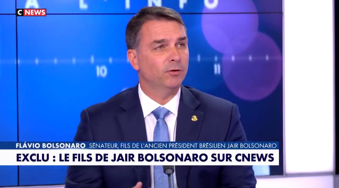Flávio chama Moraes de ‘violador de direitos humanos’, em TV francesa