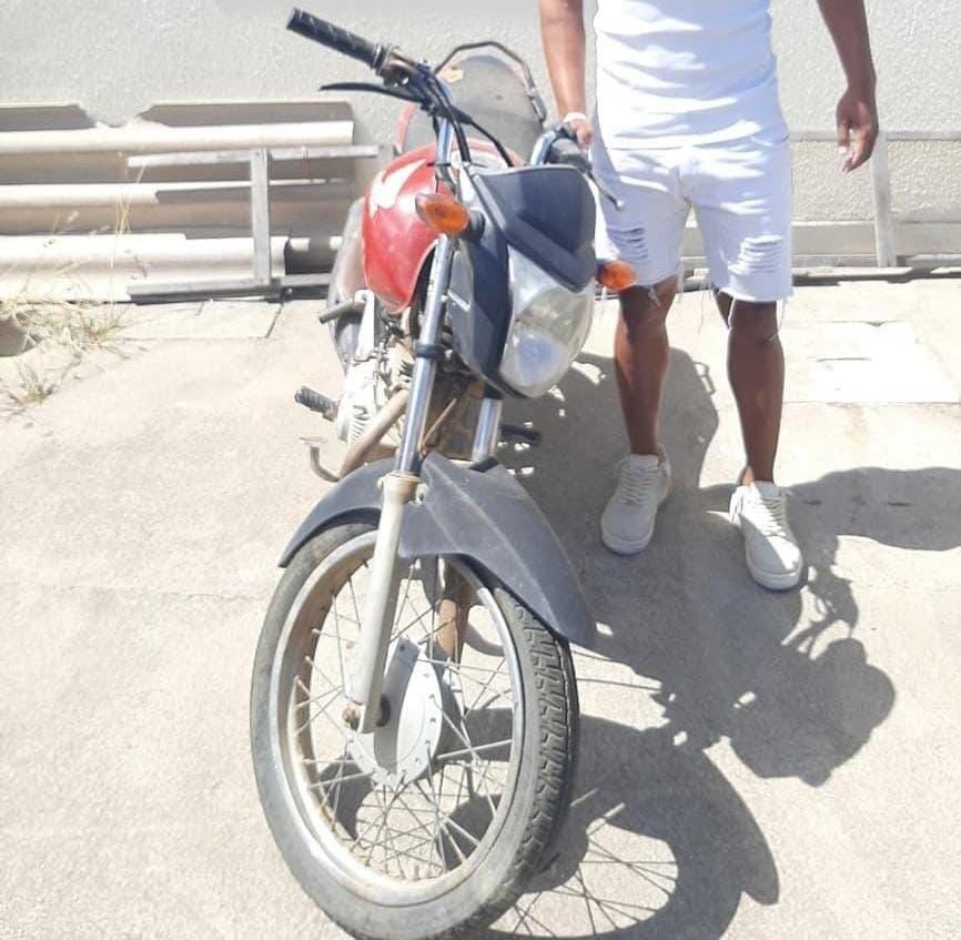 Moto roubada há 9 anos na Paraíba é encontrada circulando “normalmente” no interior do RN