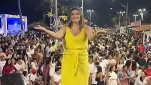 Vaias, acusações e “show de luzes”: prefeita de cidade do RN enfrenta revolta da população no encerramento do Carnaval